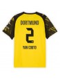 Billige Borussia Dortmund Yan Couto #2 Hjemmedrakt 2025-26 Kortermet